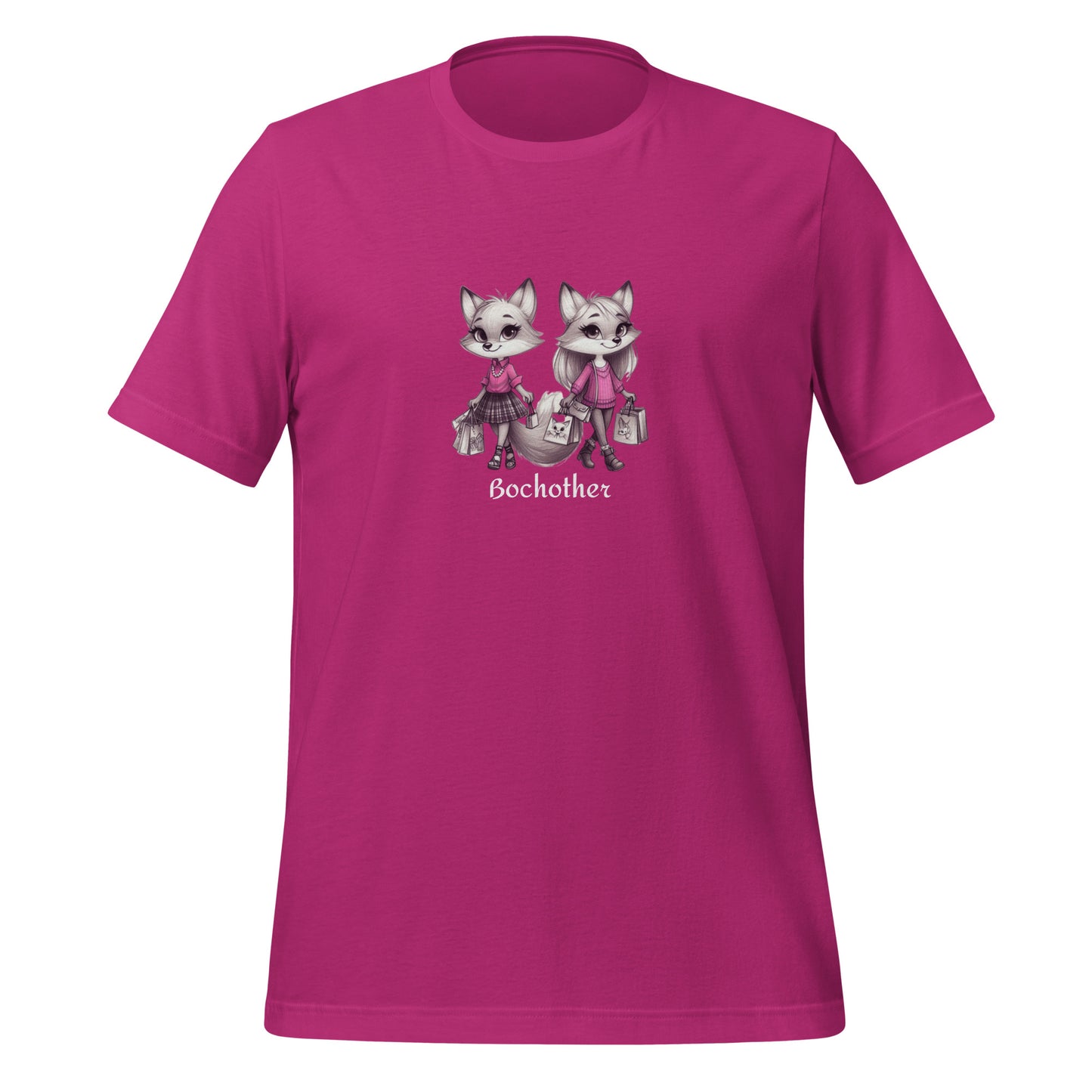 Foxes Shopping - Ladies t-shirt