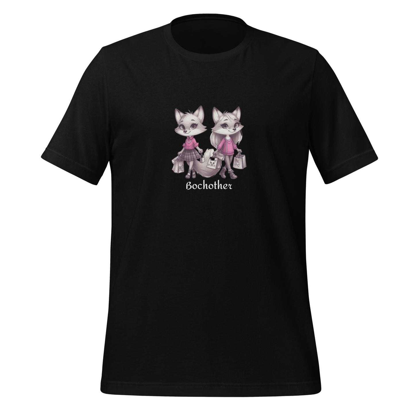 Foxes Shopping - Ladies t-shirt