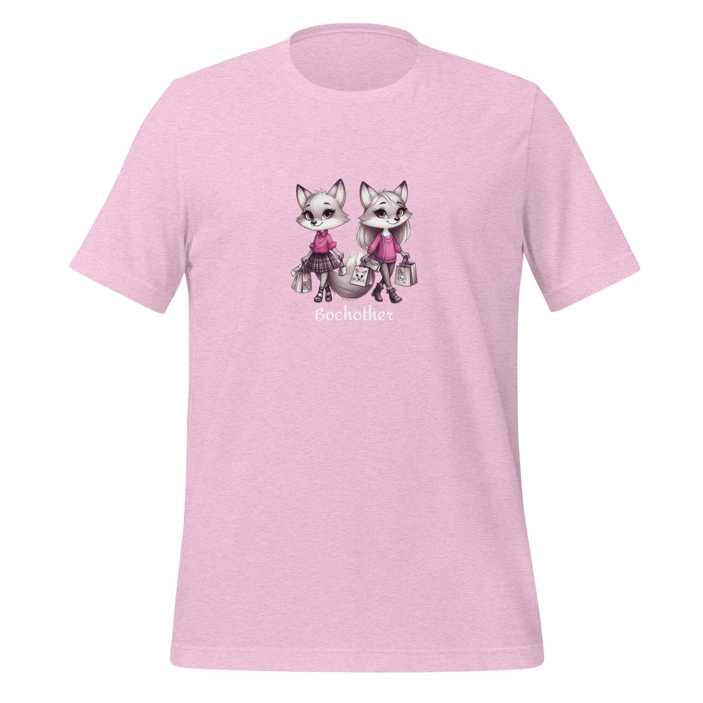 Foxes Shopping - Ladies t-shirt